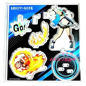 ギルティギア GGST 必殺技アクリルスタンド アクスタ レオ＝ホワイトファング ギルティギア GGST 必殺技 アクリルスタンド アクスタ アクセル